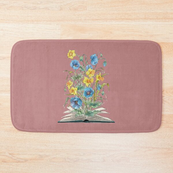 Artikelvorschau, Aquarell offenes Buch mit Blumen entworfen und verkauft von Easonseay.