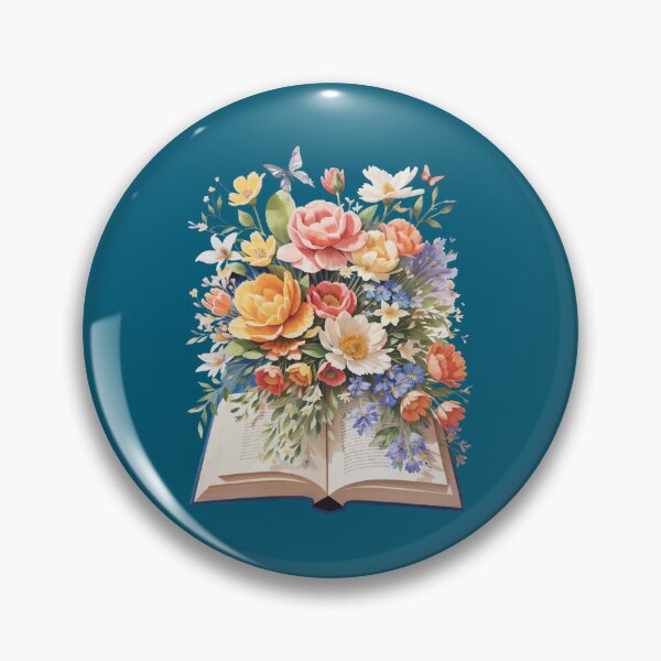 Artikelvorschau, Offenes Aquarellbuch, Geschenk für Buchliebhaber, Blumen, klassisch entworfen und verkauft von Easonseay.