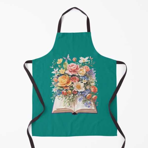 Item preview, Watercolor open book, book lover flowers gift Classic  designed and sold by Easonseay.