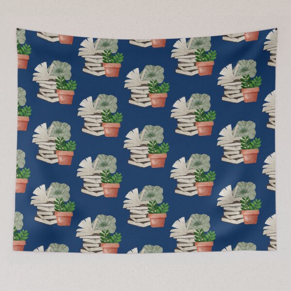 Item preview, Open Book with Green Flowers designed and sold by Easonseay.