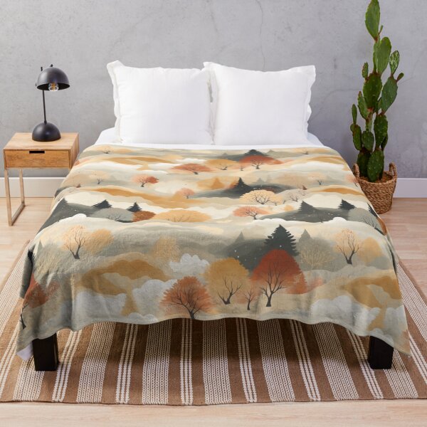 Item preview, Cloudy Autumn Forest designed and sold by peony225.