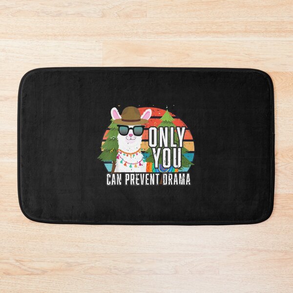 Item preview, Only You Can Prevent Drama Funny Llama Novelty  designed and sold by CarltonBarnho.