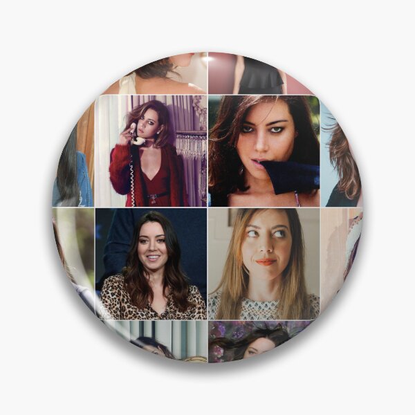 Item preview, Aubrey Plaza Photo Collage designed and sold by GoghGetta.