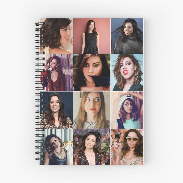 Item preview, Aubrey Plaza Photo Collage designed and sold by GoghGetta.