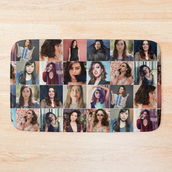 Item preview, Aubrey Plaza Photo Collage designed and sold by GoghGetta.