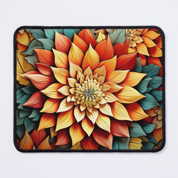 Item preview, Colorful flower HD digital art designed and sold by EternityLoves.