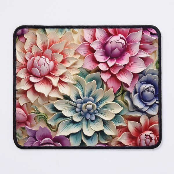 Item preview, Pink, Green and Orange flower HD digital art designed and sold by EternityLoves.
