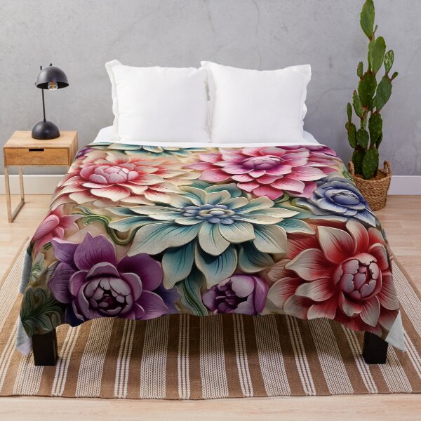 Item preview, Pink, Green and Orange flower HD digital art designed and sold by EternityLoves.