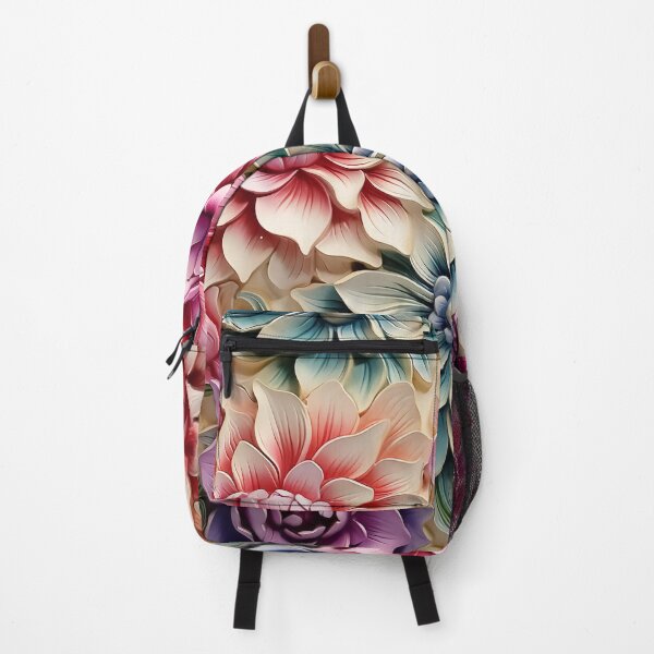 Item preview, Pink, Green and Orange flower HD digital art designed and sold by EternityLoves.