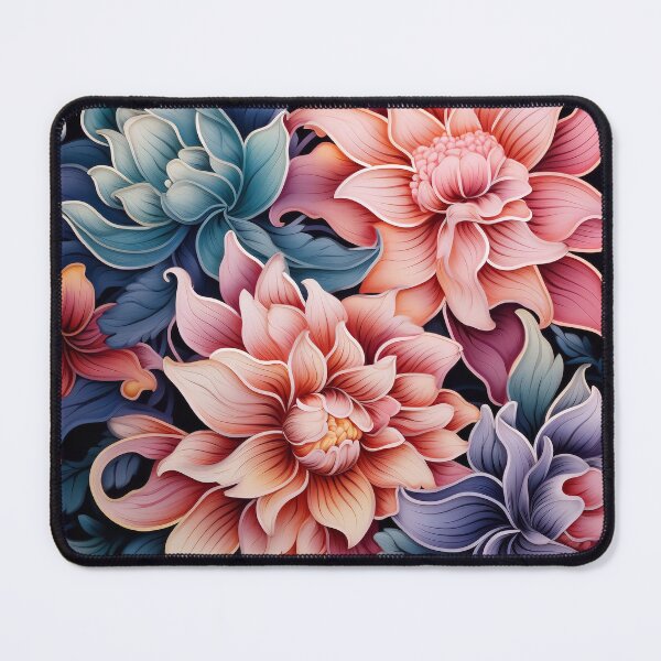 Item preview, Purple, Green and Orange flower HD digital art designed and sold by EternityLoves.