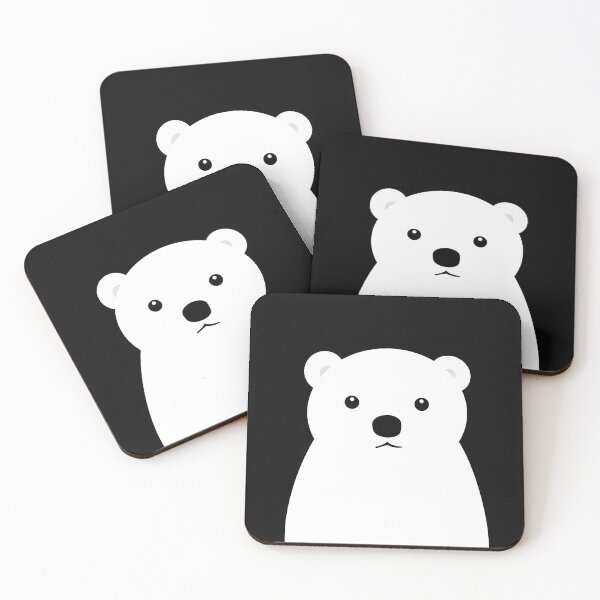 Item preview, An adorable polar bear illustration designed and sold by InfigoArt.