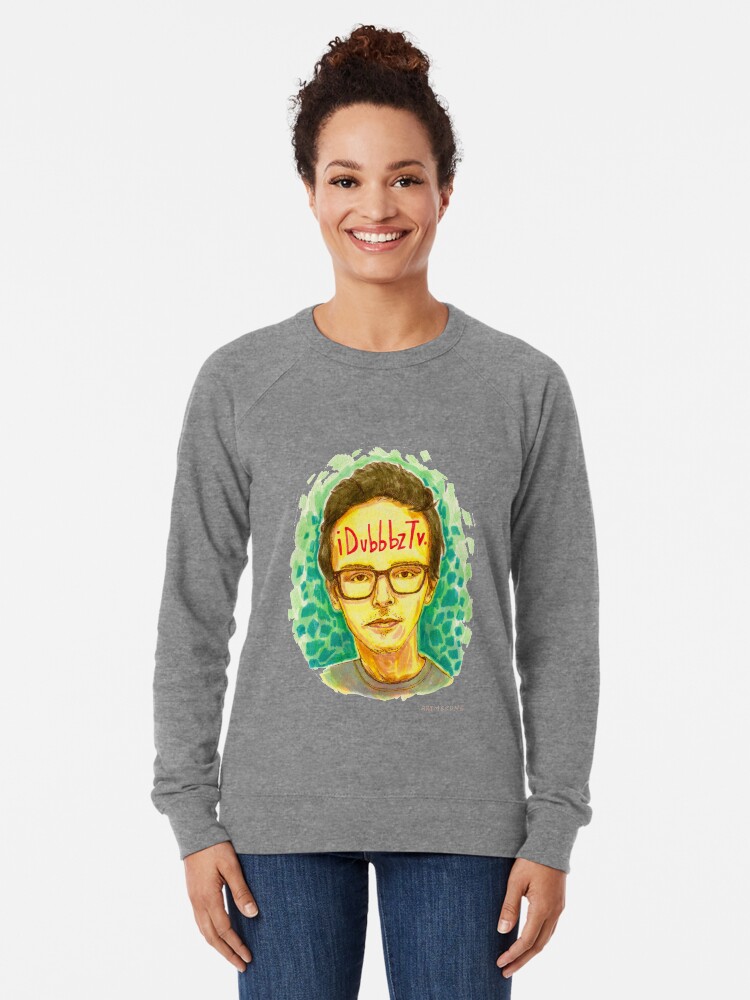 Idubbbz Sticker Face Portrait Idubbbztv Fan Art Lightweight