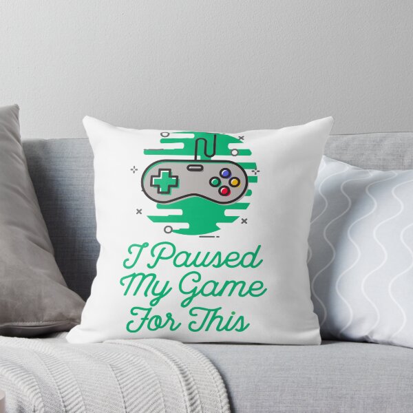 Item preview, I Paused My Game For This Funny Gamer Shirt designed and sold by thedangernoodle.