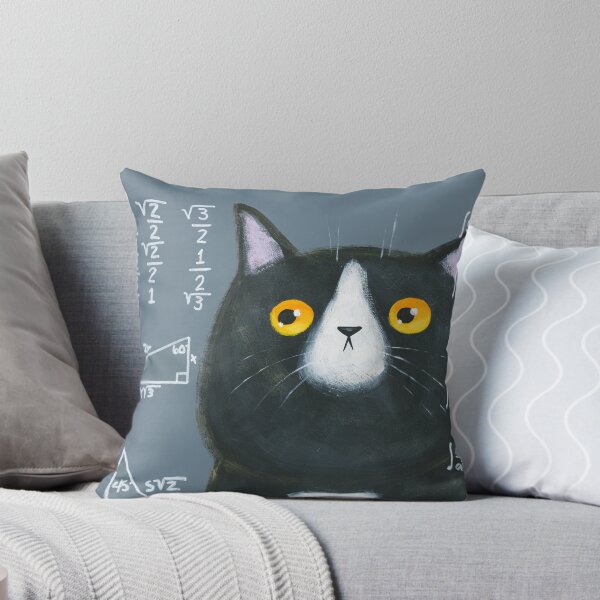 Item preview, Maths Cat designed and sold by KilkennyCat Art.