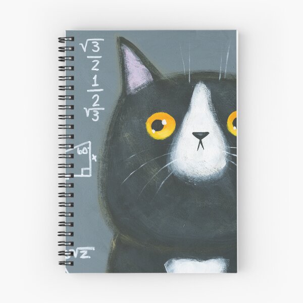 Item preview, Maths Cat designed and sold by KilkennyCat Art.
