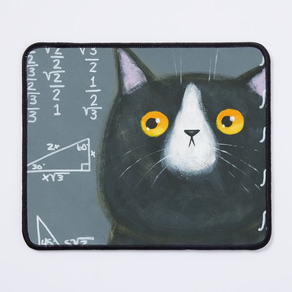 Item preview, Maths Cat designed and sold by KilkennyCat Art.