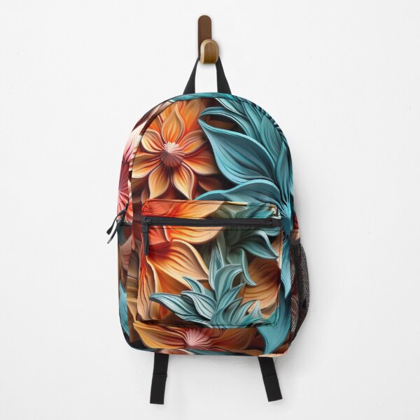Item preview, Green and Orange flora HD digital art designed and sold by EternityLoves.