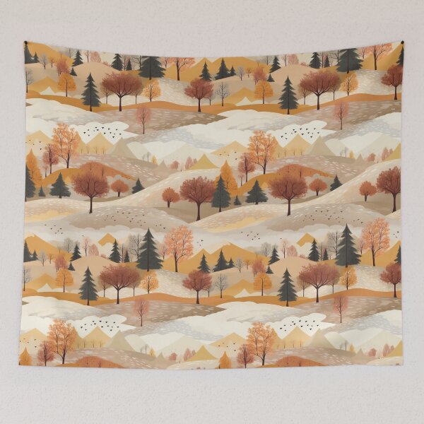 Item preview, Happy Autumn Hill designed and sold by peony225.