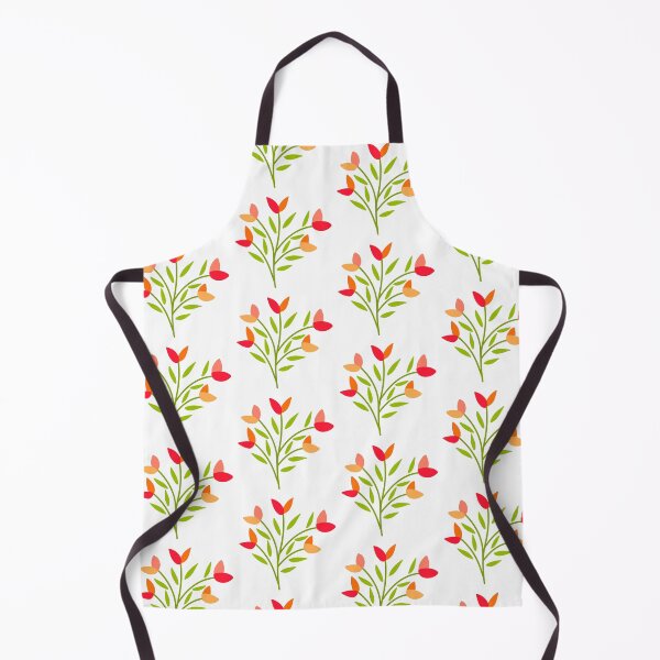 Item preview, Vibrant Red Orange Coral Flower Cluster designed and sold by Nicola-Rowe.