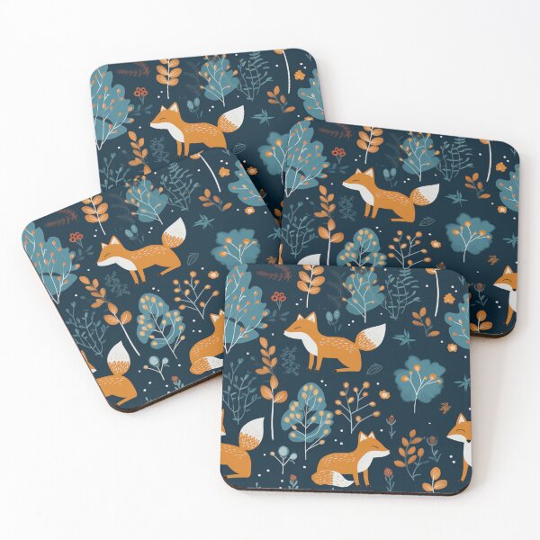 Item preview, Happy foxes designed and sold by InkishDelight.