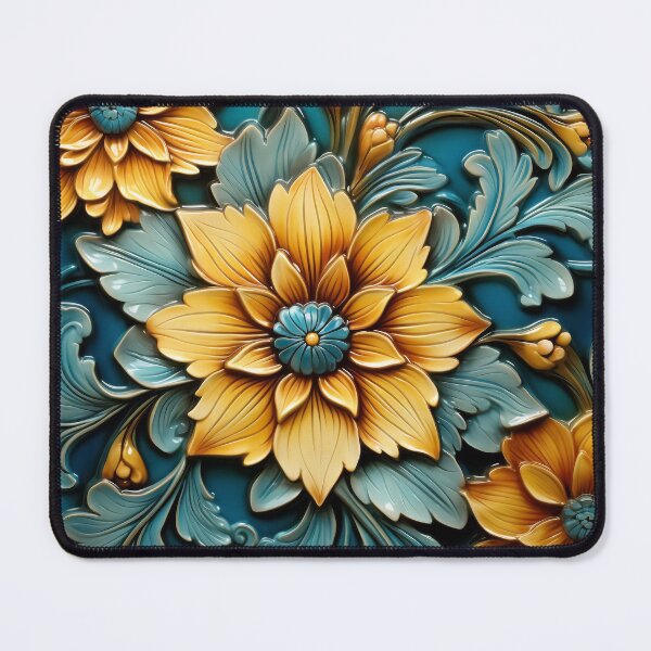 Item preview, Yellow flora HD digital art designed and sold by EternityLoves.