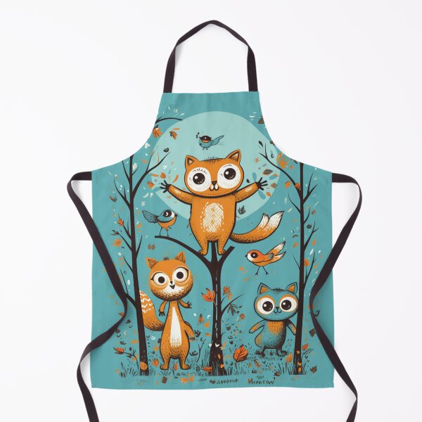 Artikelvorschau, Verspieltes Waldtier-Design für Kinder entworfen und verkauft von StudioRedKoala.