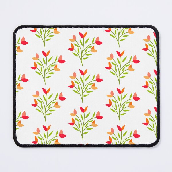 Item preview, Vibrant Red Orange Coral Flower Cluster designed and sold by Nicola-Rowe.