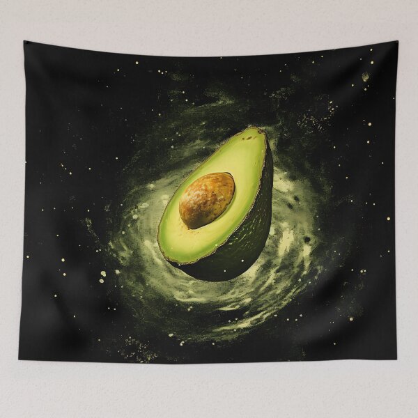 Item preview, Avocado in Space designed and sold by ArtisimoStudio.