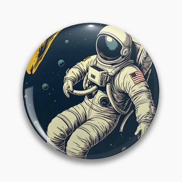 Item preview, Astronaut with Banana designed and sold by ArtisimoStudio.