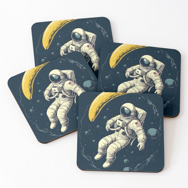 Item preview, Astronaut with Banana designed and sold by ArtisimoStudio.
