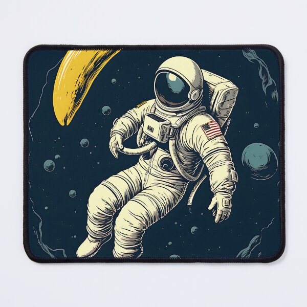 Item preview, Astronaut with Banana designed and sold by ArtisimoStudio.