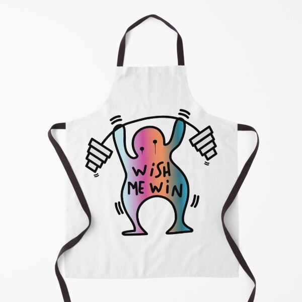 Item preview, Fat man weightlifting, Cheerful Chubby Man, Cartoon fat man lifting weights hand drawing. designed and sold by WP-7824.