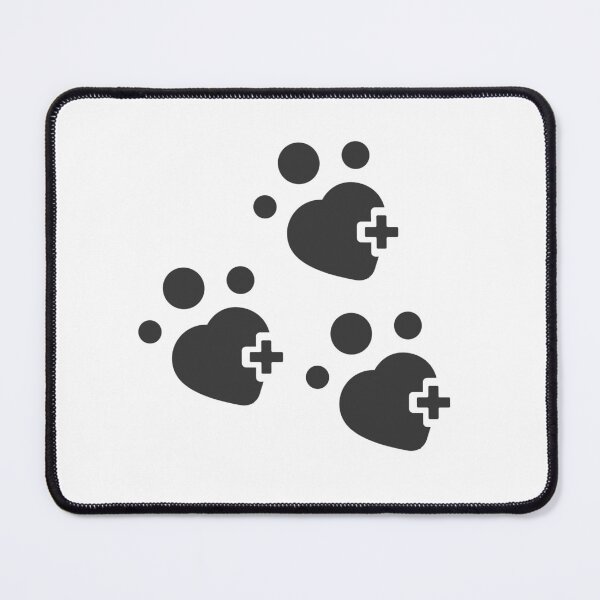 Item preview, Dog Paw Medical Alert designed and sold by stickerbundle.