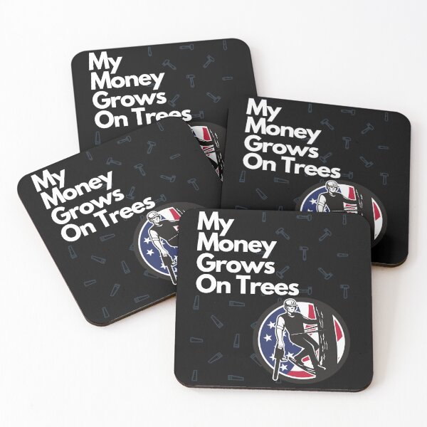 Item preview, My Money Grows On Trees Funny Gifts For Arborists designed and sold by Print4Shirt4You.