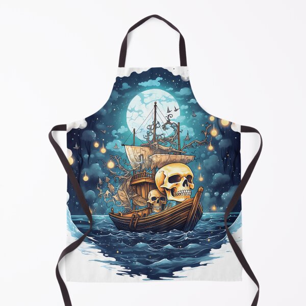 Item preview, Pirate Ship Night designed and sold by ArtisimoStudio.