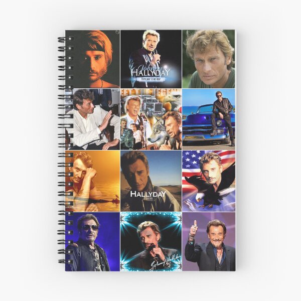 Item preview, Johnny Hallyday Photo Collage designed and sold by GoghGetta.