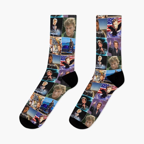 Item preview, Johnny Hallyday Photo Collage designed and sold by GoghGetta.