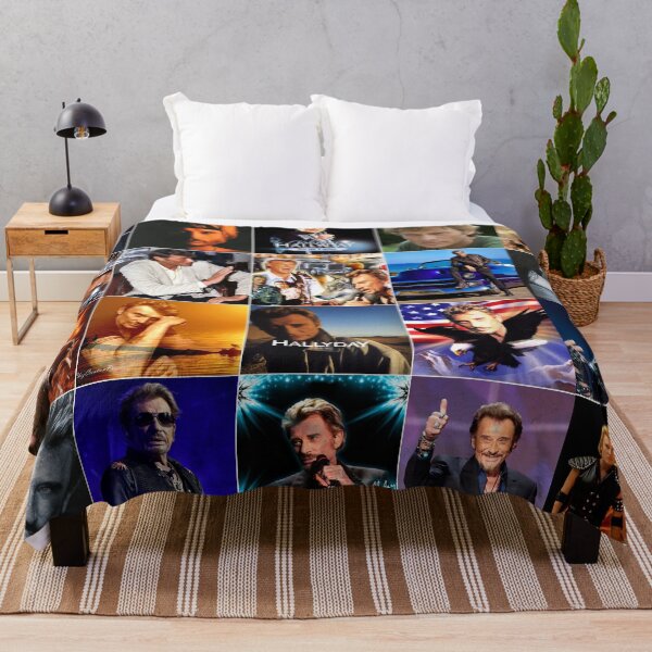 Item preview, Johnny Hallyday Photo Collage designed and sold by GoghGetta.