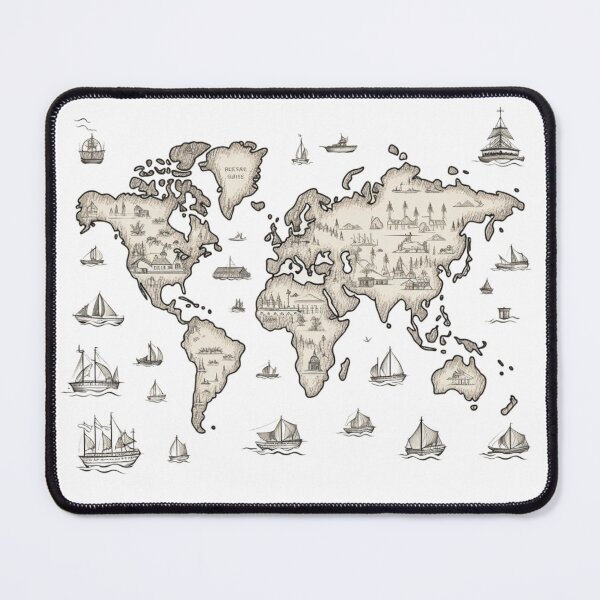 Item preview, Old World Maps designed and sold by TopzShop.