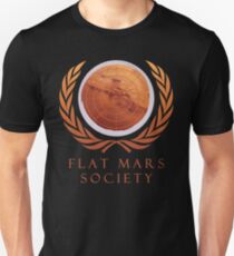 Flache Mars Gesellschaft Unisex T-Shirt