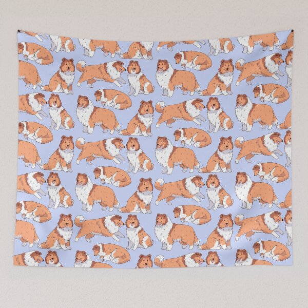 Item preview, Cute rough collie pattern  designed and sold by Yaragold.