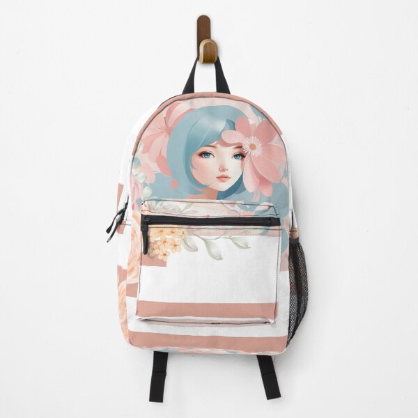 Item preview, Beautiful woman with babyblue hair, pastel tones designed and sold by Piano-pn.