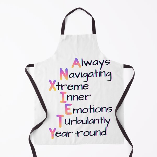 Item preview, Anxiety - Always Navigating Xtreme Inner Emotions turbulantly year round designed and sold by Fr0mtheMachine.