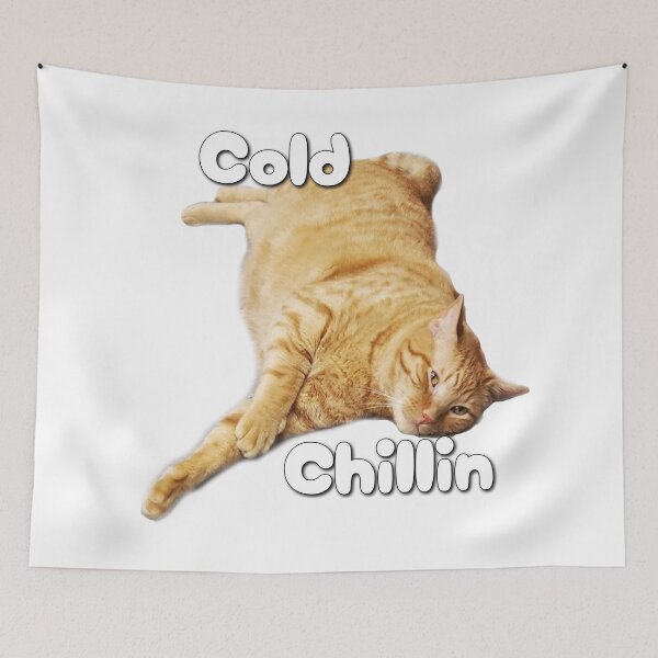 Item preview, Orange Cat, Sleepy Cat, Orange Tabby Cat, Cat Loaf, Chilling Cat designed and sold by BubbaCommerce.