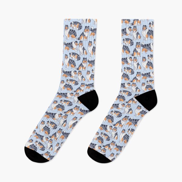 Item preview, Cute merle rough collie pattern  designed and sold by Yaragold.