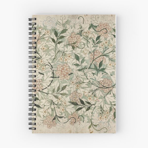 Item preview, Tangled vintage flowers and leaves designed and sold by AGNIII.