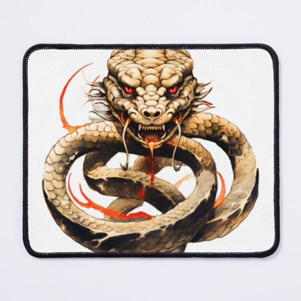 Item preview, Kabuki Snake Japanese Old School'S Style!!!  designed and sold by DeannaDDavis.