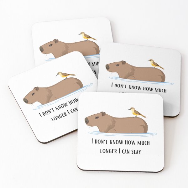 Item preview, Capybara slay designed and sold by addict2reading.