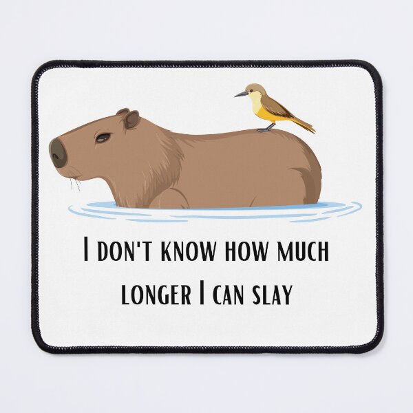 Item preview, Capybara slay designed and sold by addict2reading.