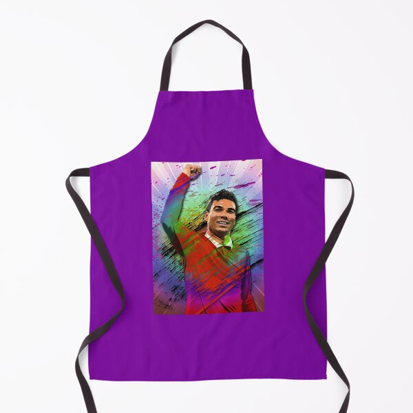 Item preview, Man Utd Casemiro Colorful Abstract Illustration Portrait designed and sold by VibesAndVision.